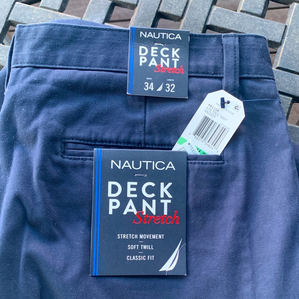 Mens nautica pants